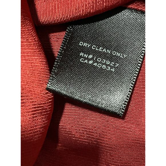 NWT Marc By Marc Jacobs Top Womens Small Sleeveless 100% Triacetate Red MSRP$228 - Picture 7 of 12